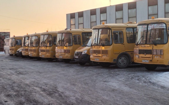 Школьные автобусы Карасукского округа прошли проверку Госавтоинспекции